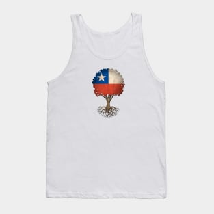 Tree of Life with Chilean Flag Tank Top